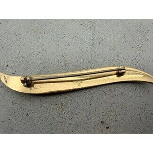 Vintage Monet Gold-Tone Brooch